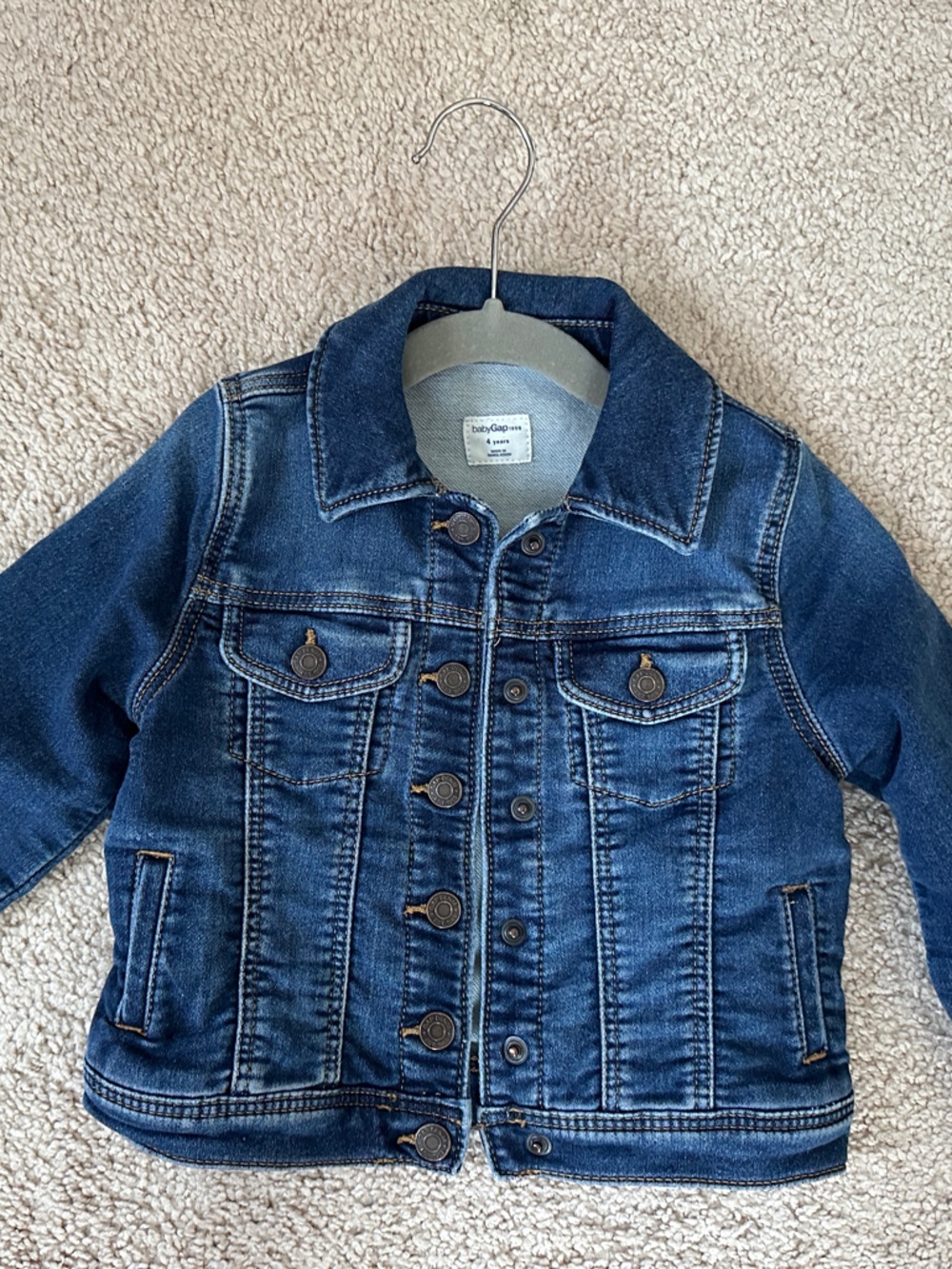 GAP Kids Dark Blue Denim Jacket